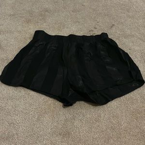 Victoria Secret lounge pajama shorts silky size medium M black